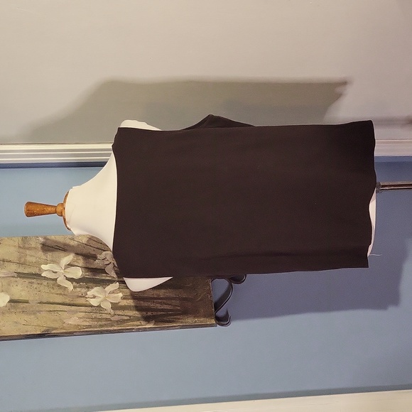 Eileen Fisher Tank Top Brown Medium Scoop Neck - Picture 2 of 3